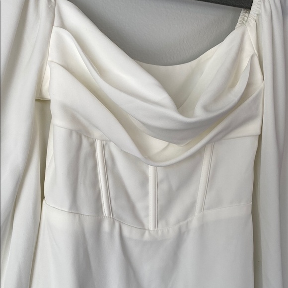 Princess Polly Mini Cowl Neck Long Sleeve Dress - Picture 2 of 7